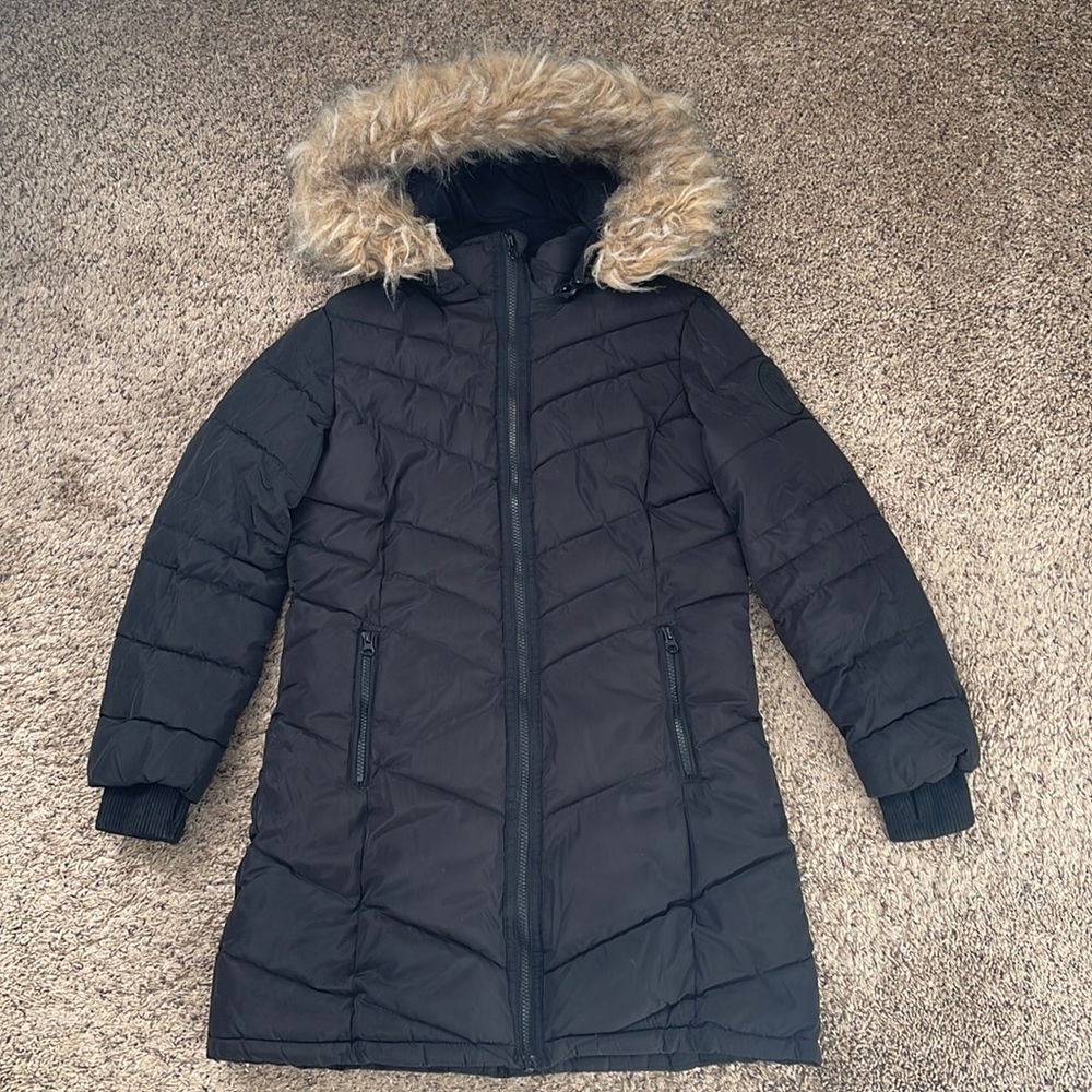 Weatherproof Girl Warm Long Jacket Size 12